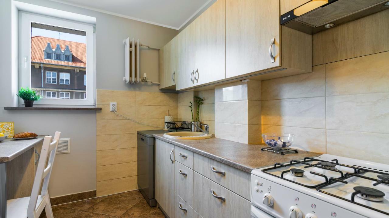 62 m2, 2 yatak odalı, 1 banyolu Daire, Eski Banliyö bölgesinde Gdansk Dış mekan fotoğraf